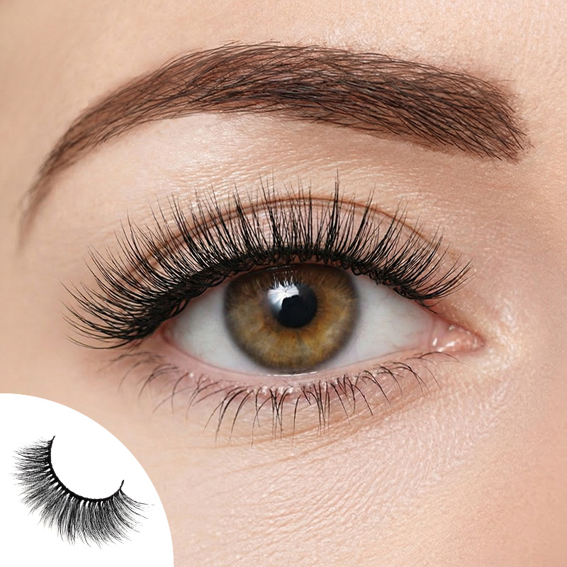 Chic Week 7 Pairs Natural Glue-on Lashes