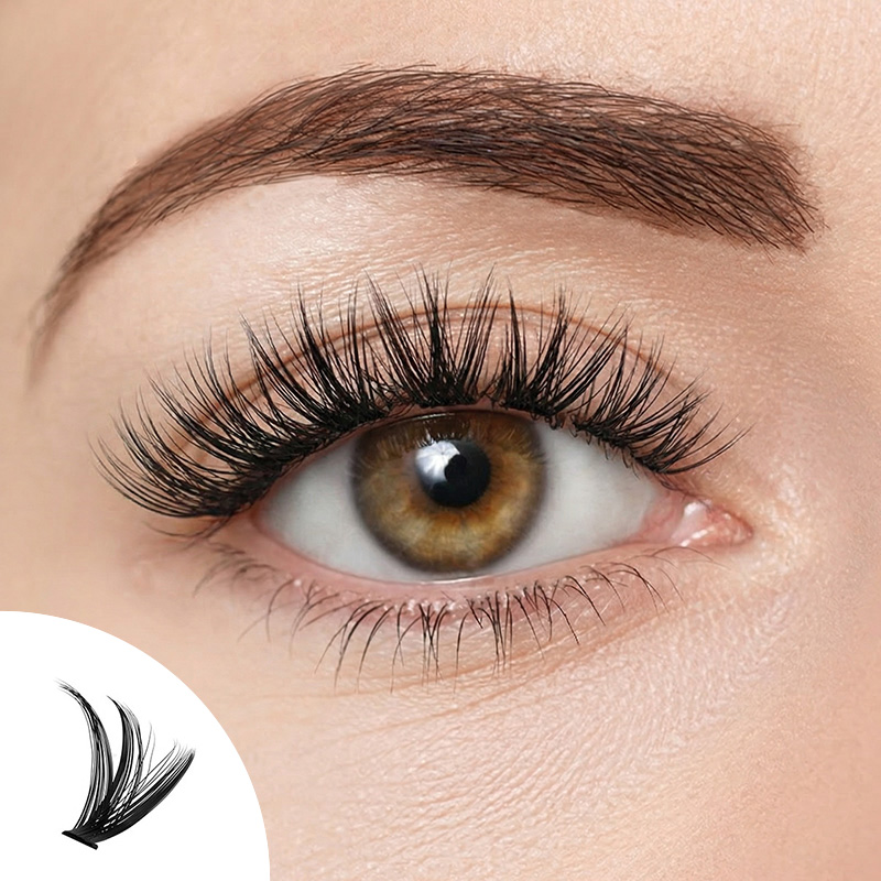 Fox Ultra Segmented Natural Glue-on Lashes
