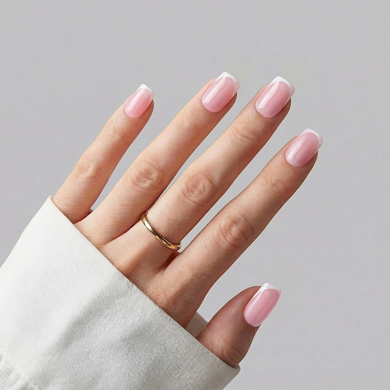 Timeless Pearl Pink Nails