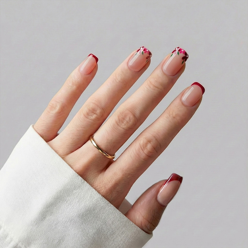 Spring Blush Pink Nails