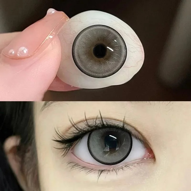 Silken Gray Yearly Contact Lenses