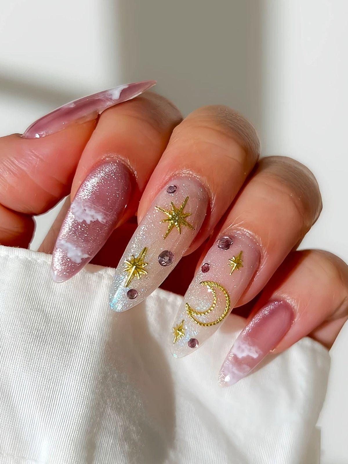 Luna Rose Pink Nails