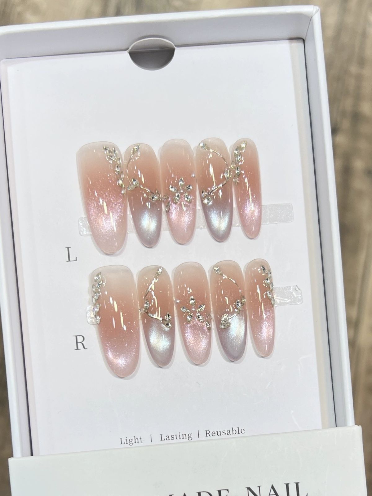 Rosy Radiance Pink Nails