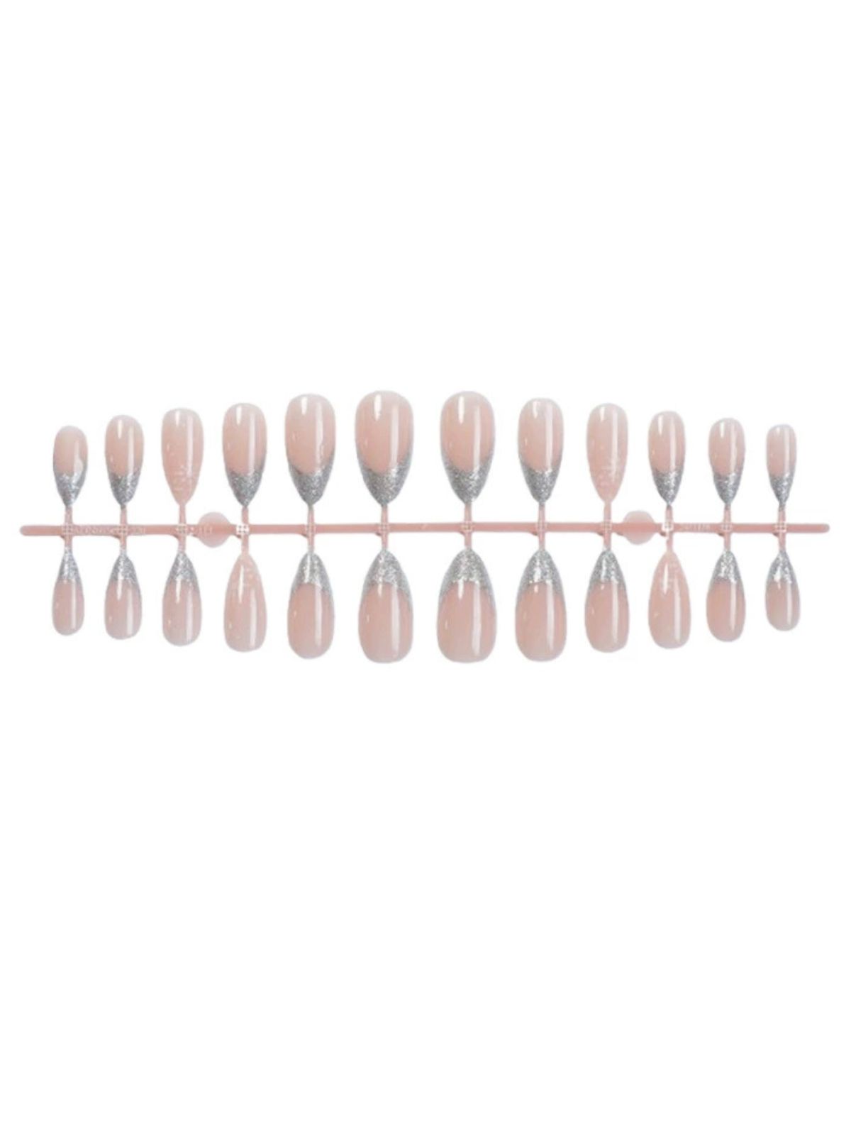 Winter Frost Silver Nails