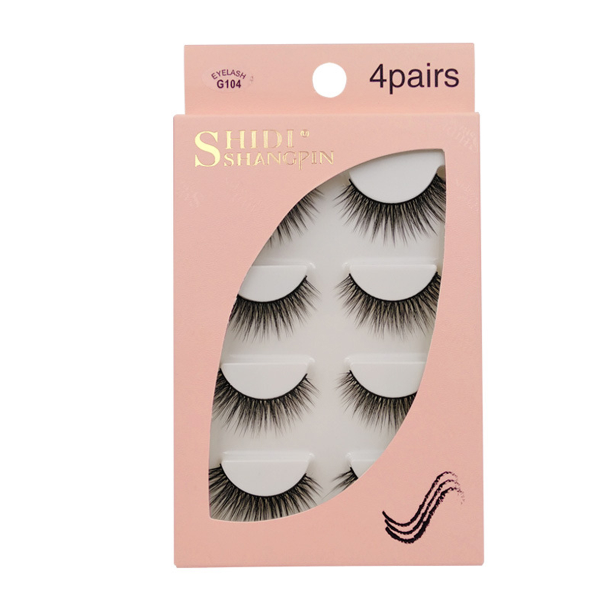 Fairy Flicker 4 Pairs Natural Lashes