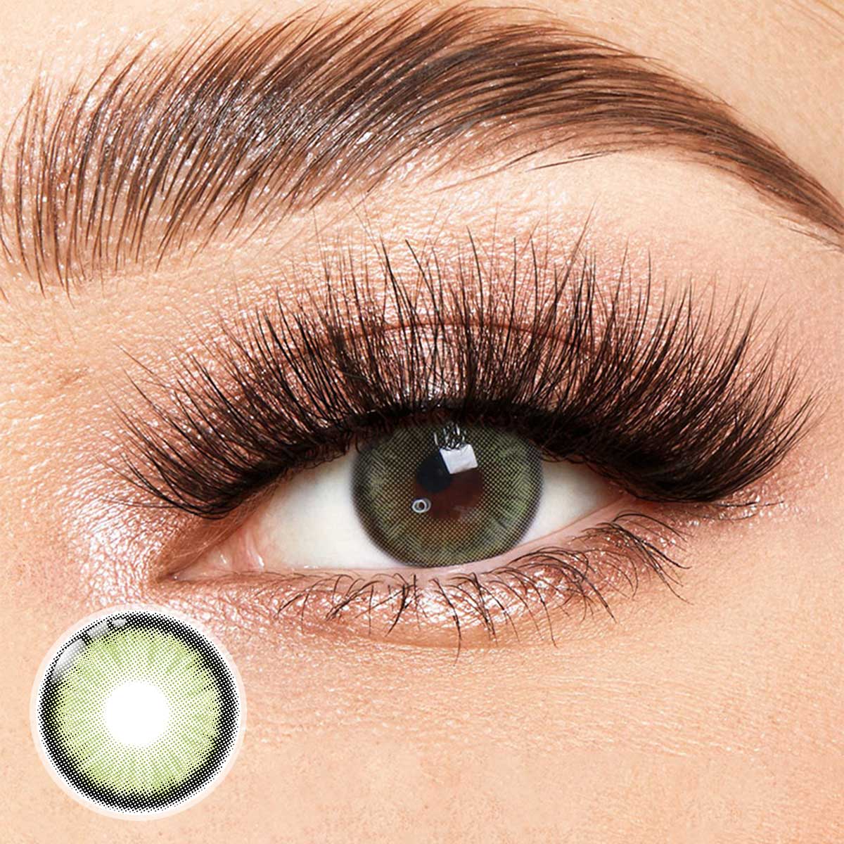 Vodka Green Yearly Contact Lenses