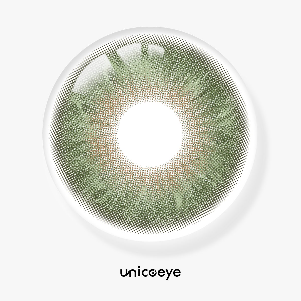 Honey Olive Green Yearly Contact Lenses | 2 Pcs