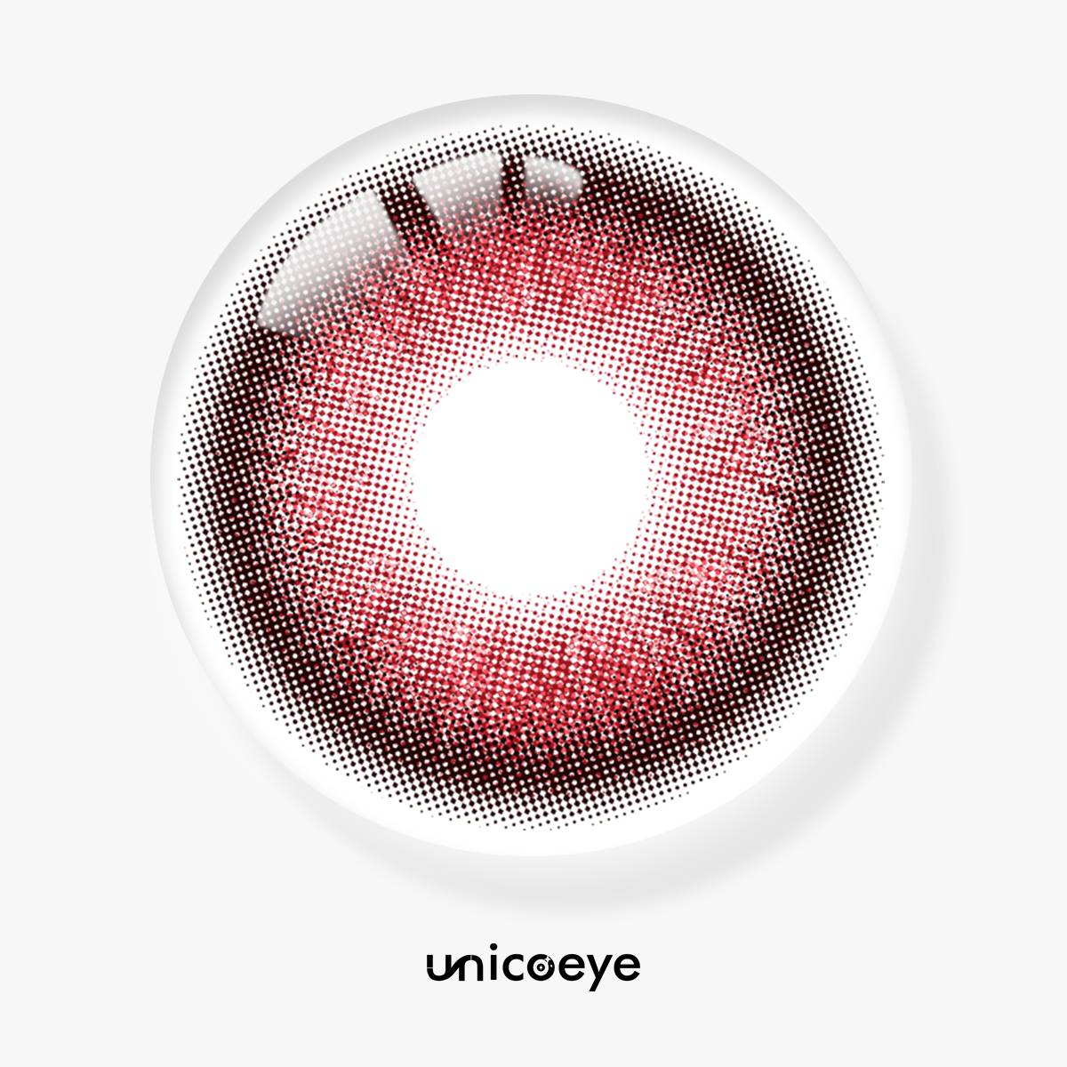 Puffstar Red Prescription Yearly Contact Lenses | 2 Pcs
