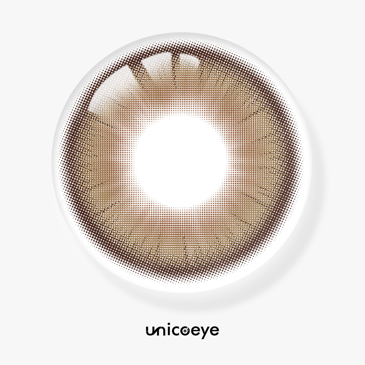 Gingham Brown 6 Months Contact Lenses | 2pcs