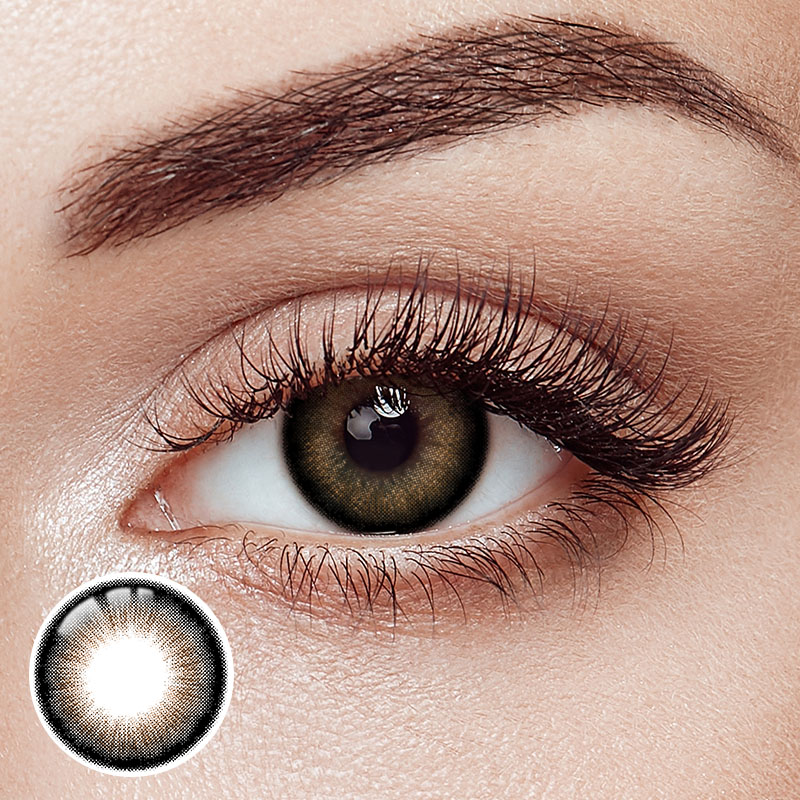 Quasar Brown Yearly Contact Lenses