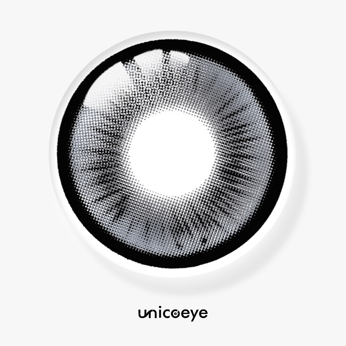 Oreo Gray 6 Month Contact Lenses | 2 Pcs