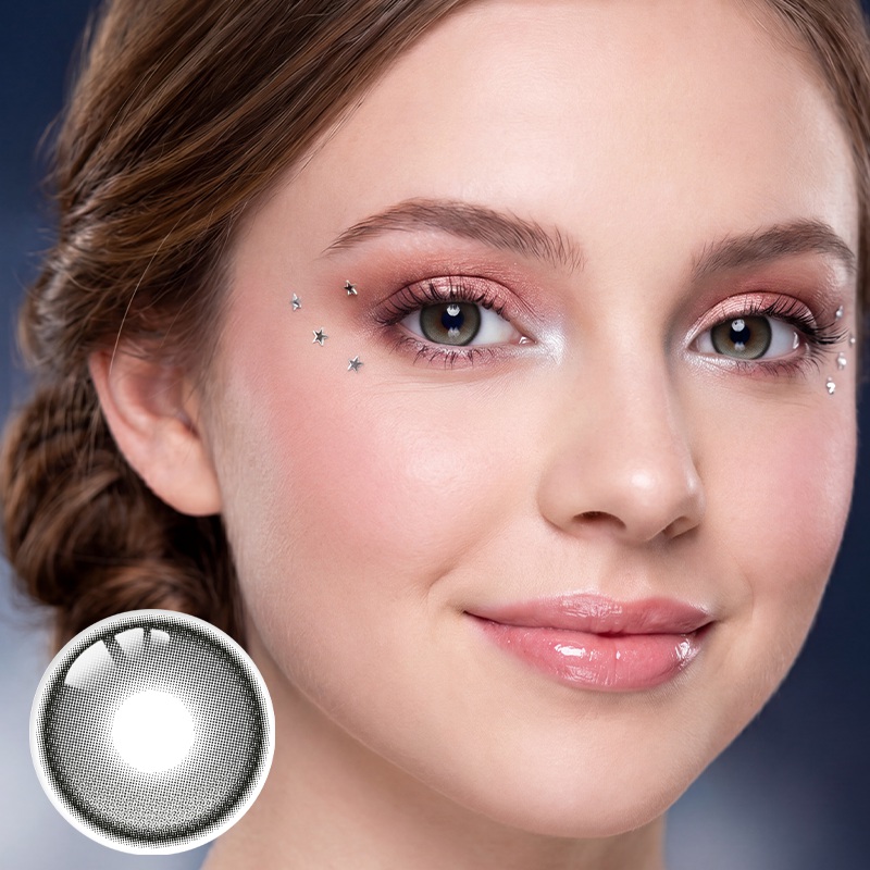 Stable Glow | Rose Gray 6 Months Contact Lenses | 2 Pcs