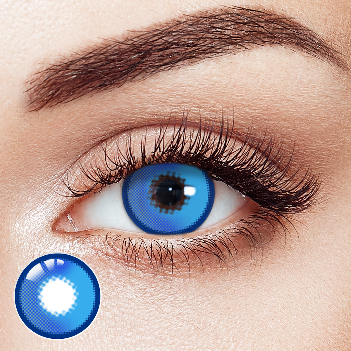 Aureole Blue Prescription 6 Months Contact Lenses | 2 Pcs