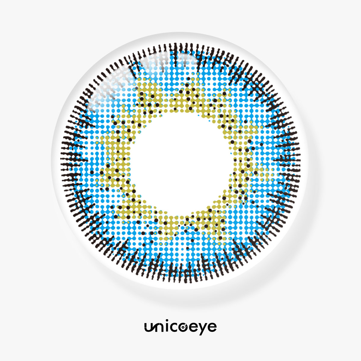 Ridge Blue 6 Months Contact Lenses | 2 Pcs