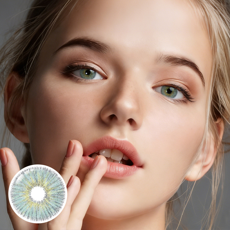 Angeles N Blue Yearly Contact Lenses | 2 Pcs