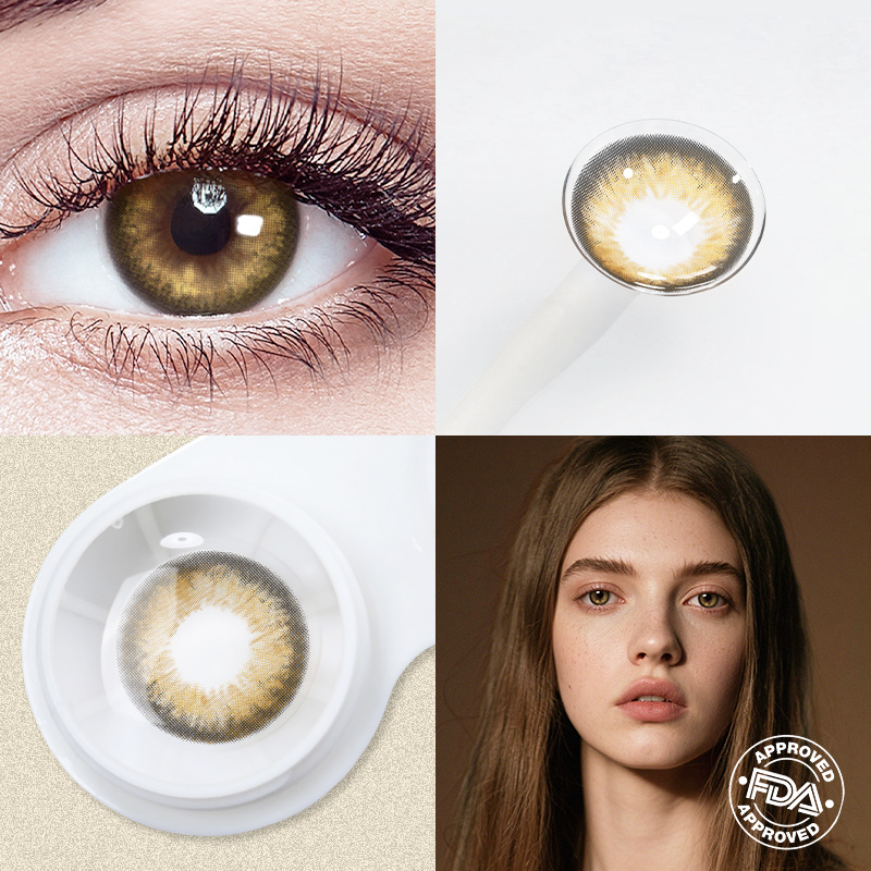 Pancake Brown 6 Months Contact Lenses