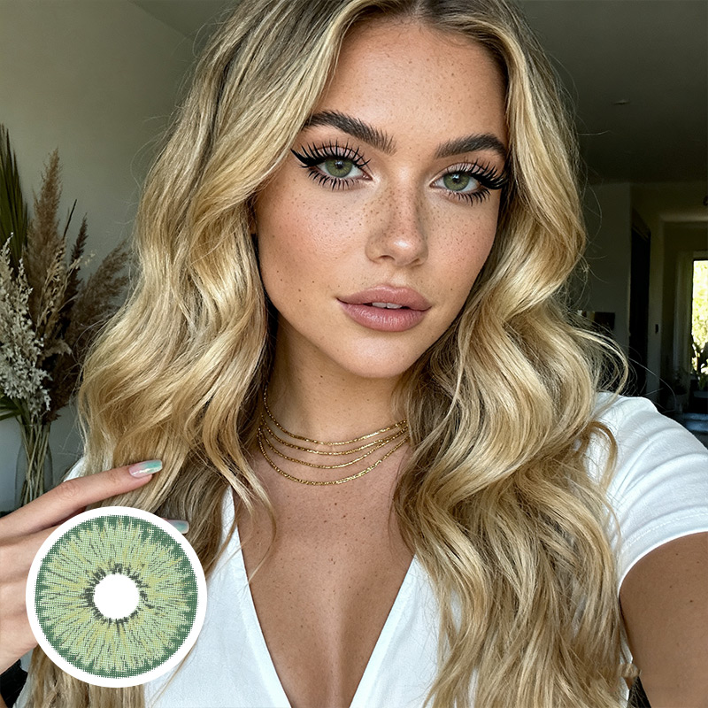 Relic Green 6 Months Contact Lenses