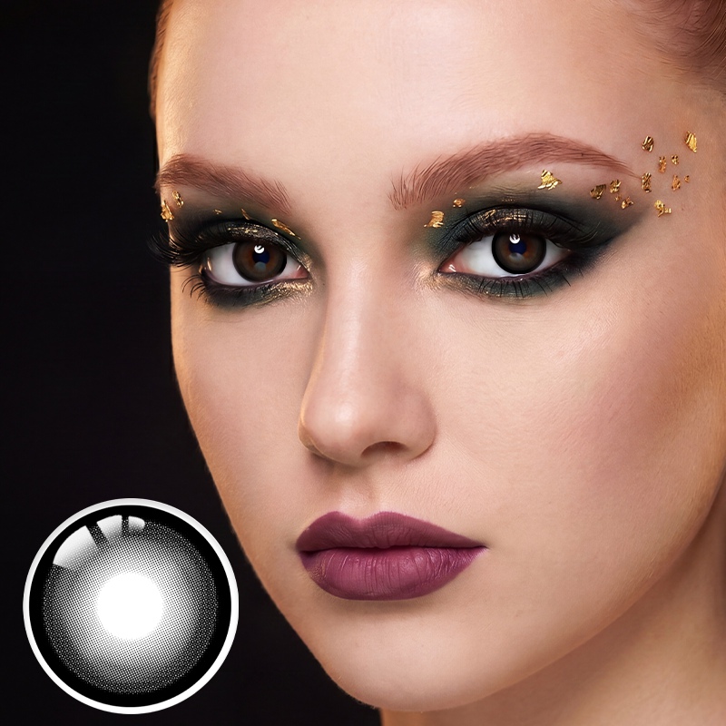 Sleepless Diary Black 6 Month Contact Lenses | 2 Pcs