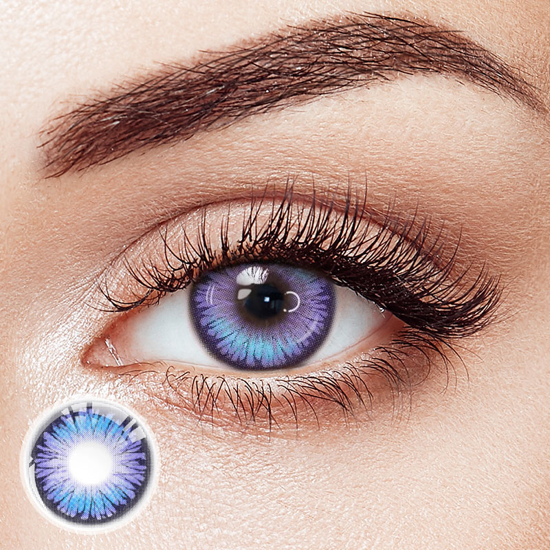 Icy Petal Blue 6 Months Contact Lenses