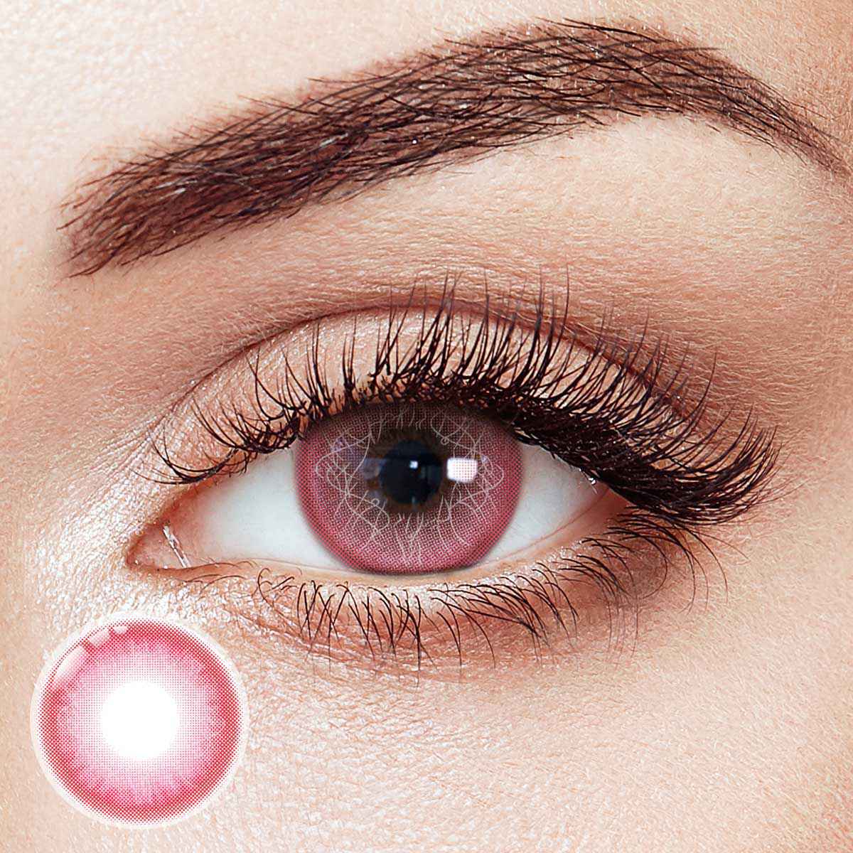Supernova Pink 6 Months Contact Lenses | 2 Pcs