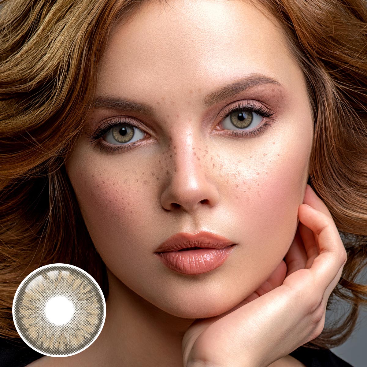 Eclat Brown Prescription Yearly Contact Lenses