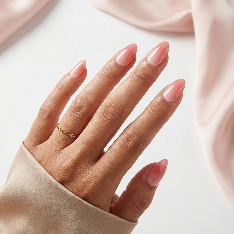 Bubblegum Pink Nails