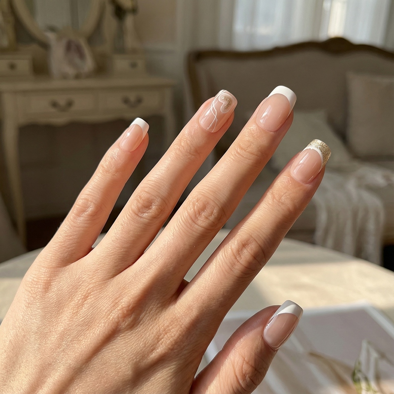 Lovespell Pink Nails