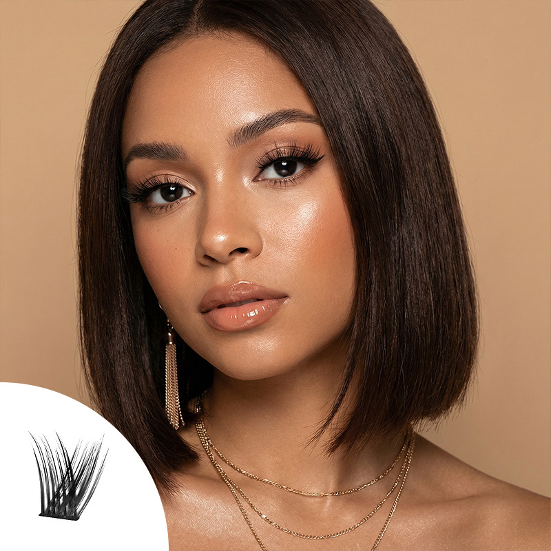 Sweet Talk Segmented Natural Glue-on Eyelashes Set