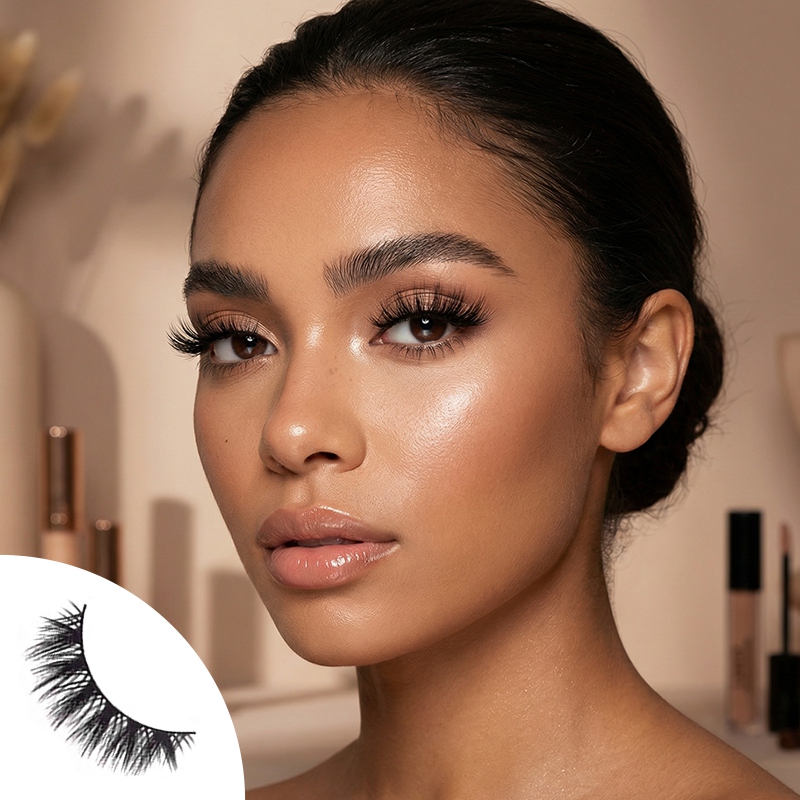 Vanilla Sky 5 Pairs Natural Glue-on Lashes