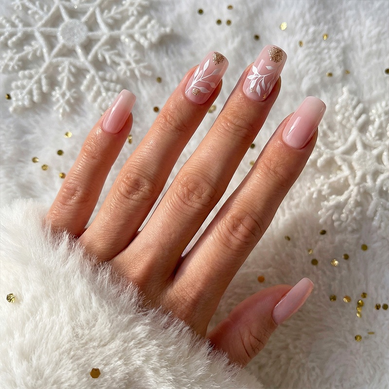 Royal Bloom Pink Nails