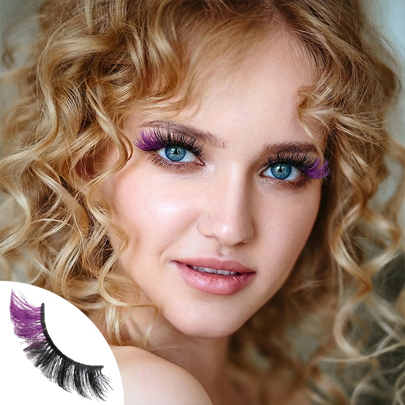 Party Time 8 Pairs Glue-on Dramatic Lashes