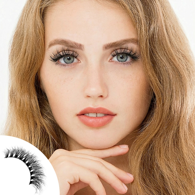 Onyx Kiss 7 Pairs Natural Glue-on Lashes