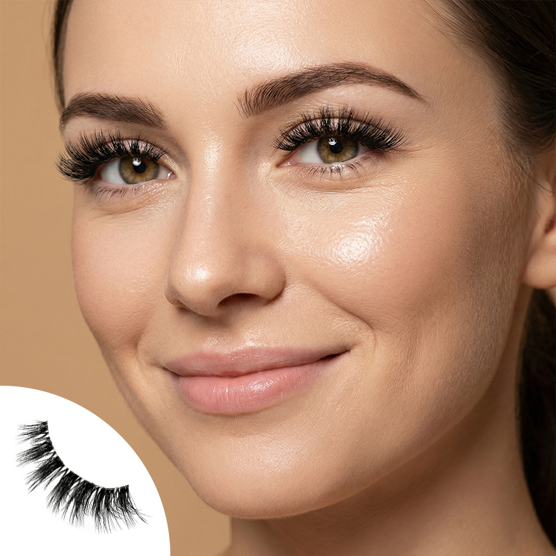 The Finesse 10 Pairs Natural Glue-on Lashes