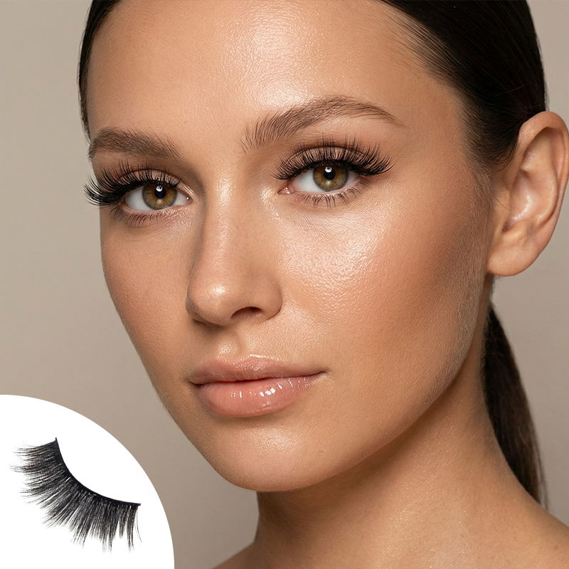 Wild Rose 5 Pairs Natural Glue-on Lashes