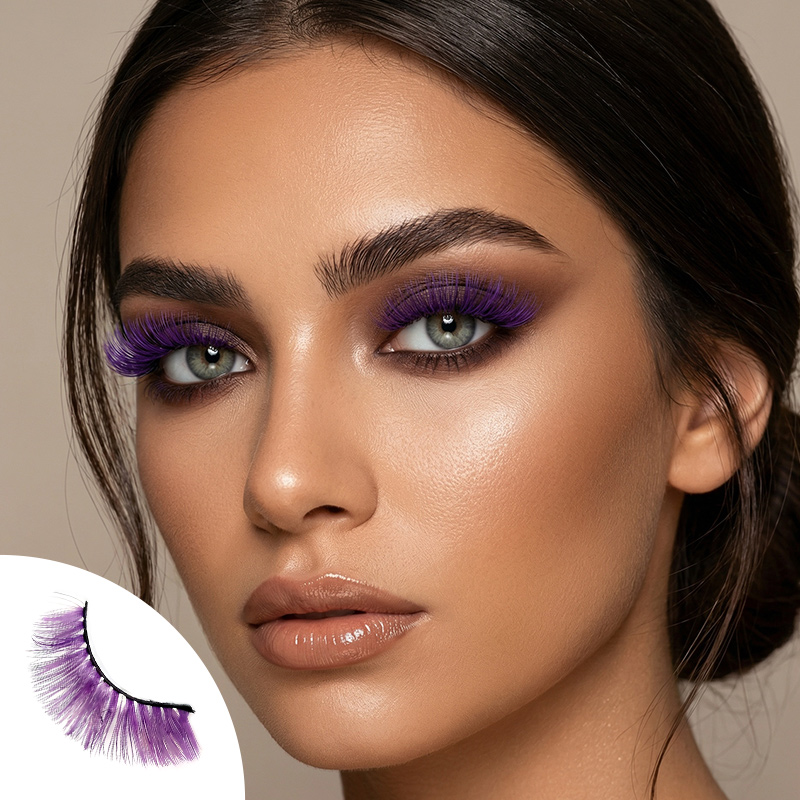 Onyx Bloom 5 Pairs Dramatic Glue-on Lashes