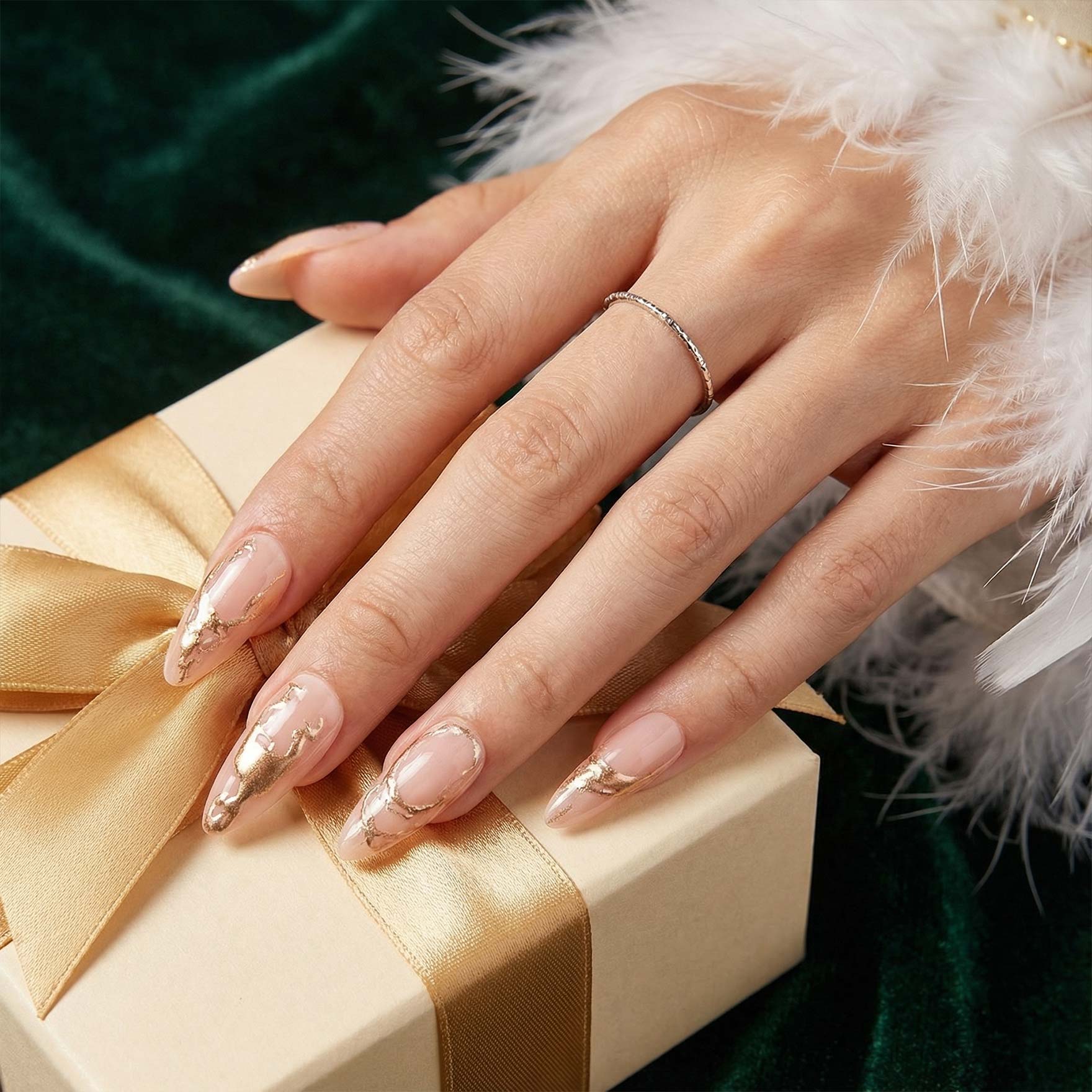 Glory Platinum Gold Nails