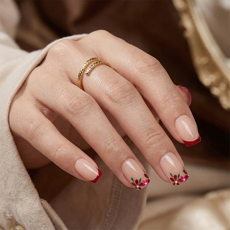 Spring Blush Pink Nails