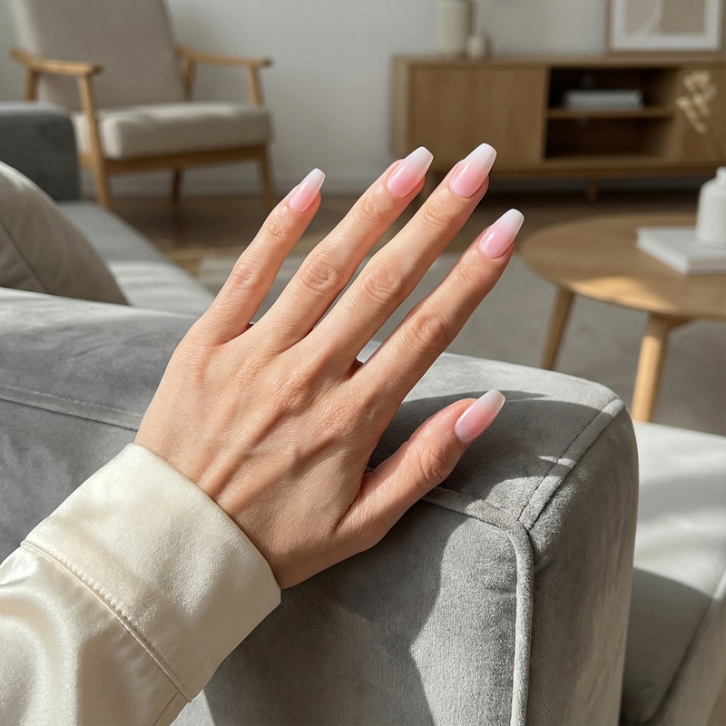 Cotton Dream Pink Nails