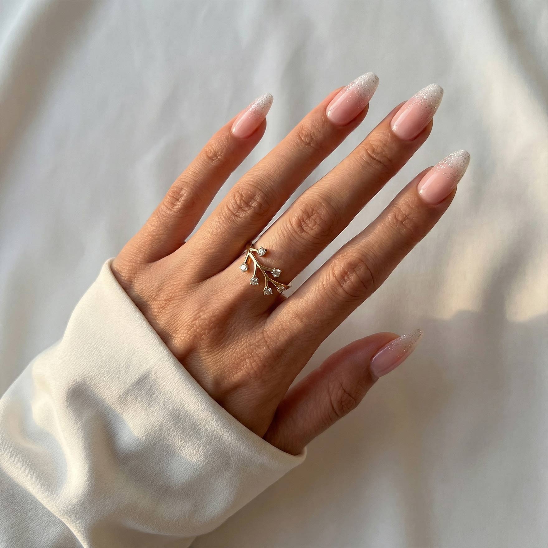 Sterling Glow Pink Nails