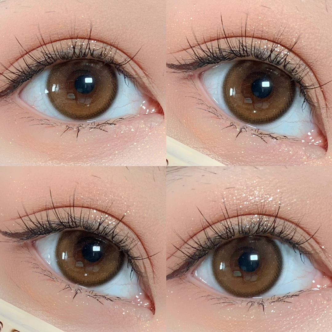 Cheese Tart Brown Yearly Contact Lenses