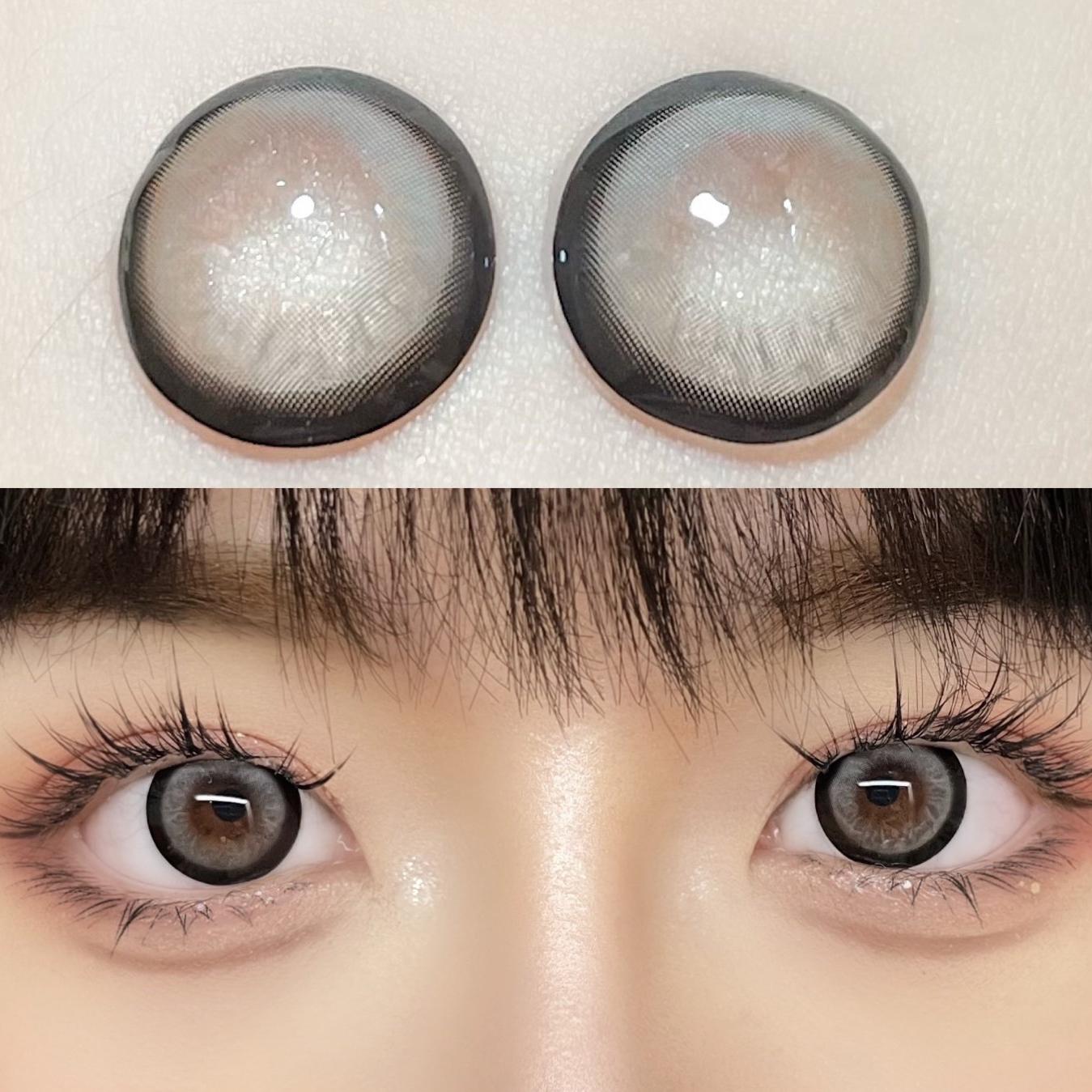 Punk Black Yearly Contact Lenses