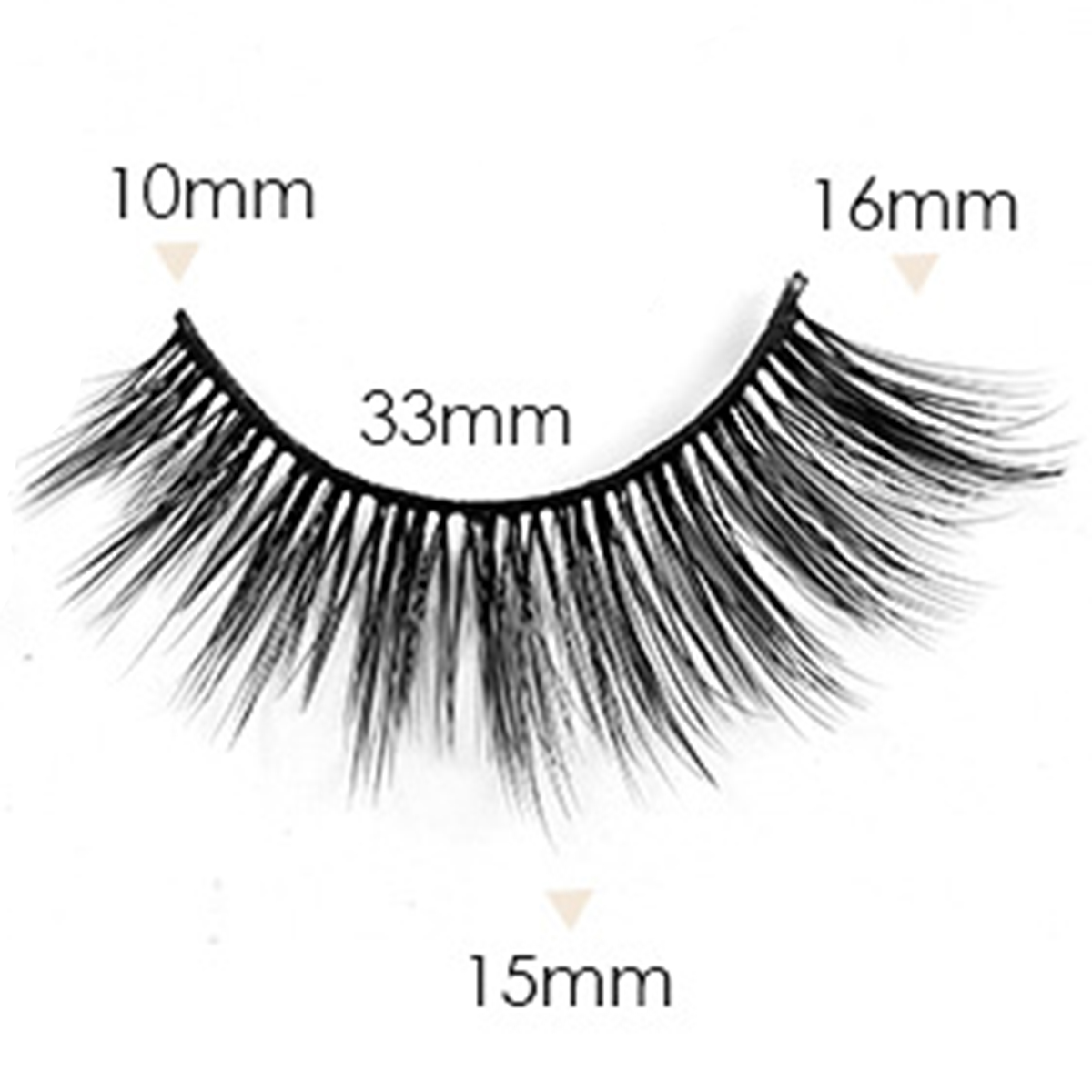 Secret Garden Ⅱ 3 Pairs Natural Lashes