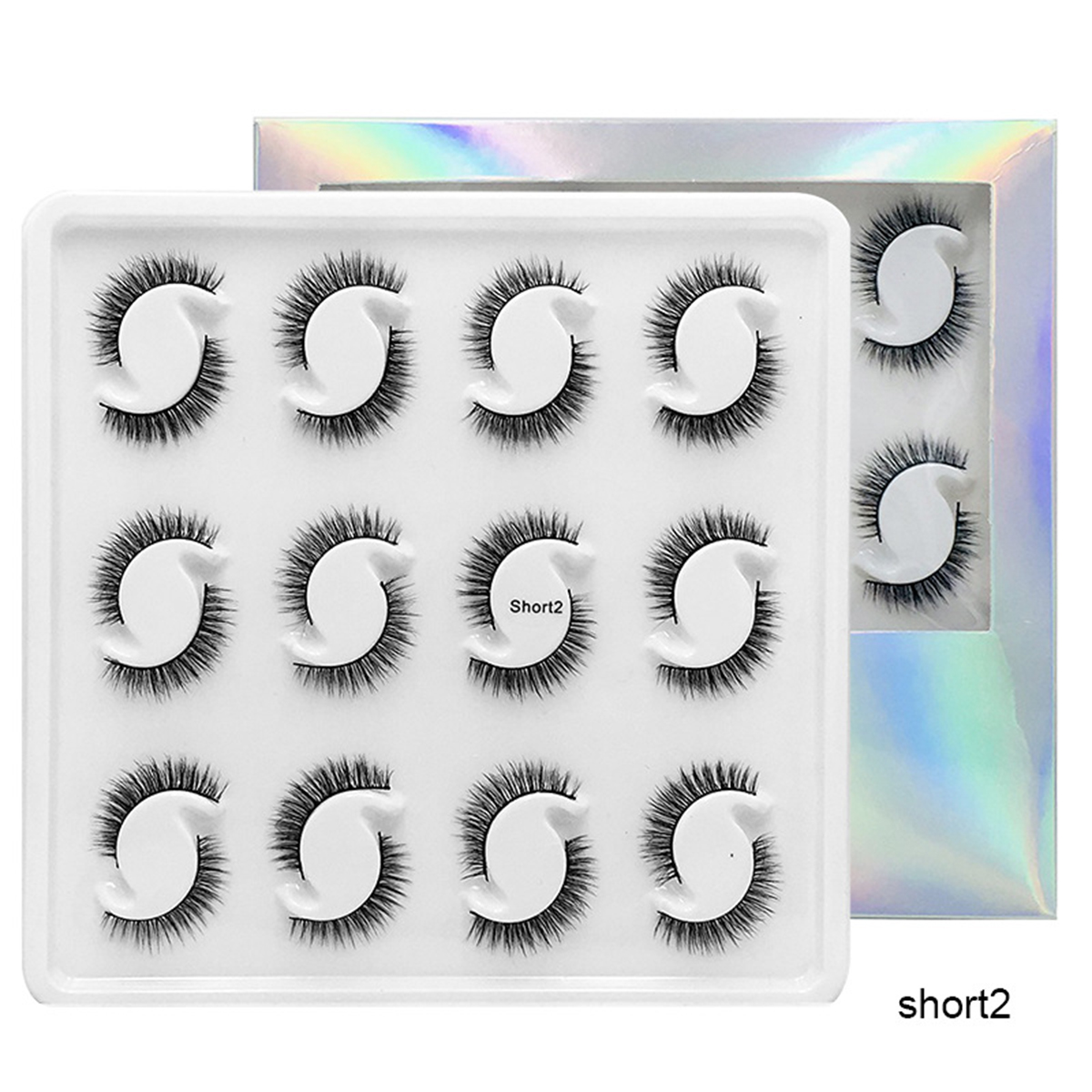 Bad Girl 12 Pairs Natural Lashes