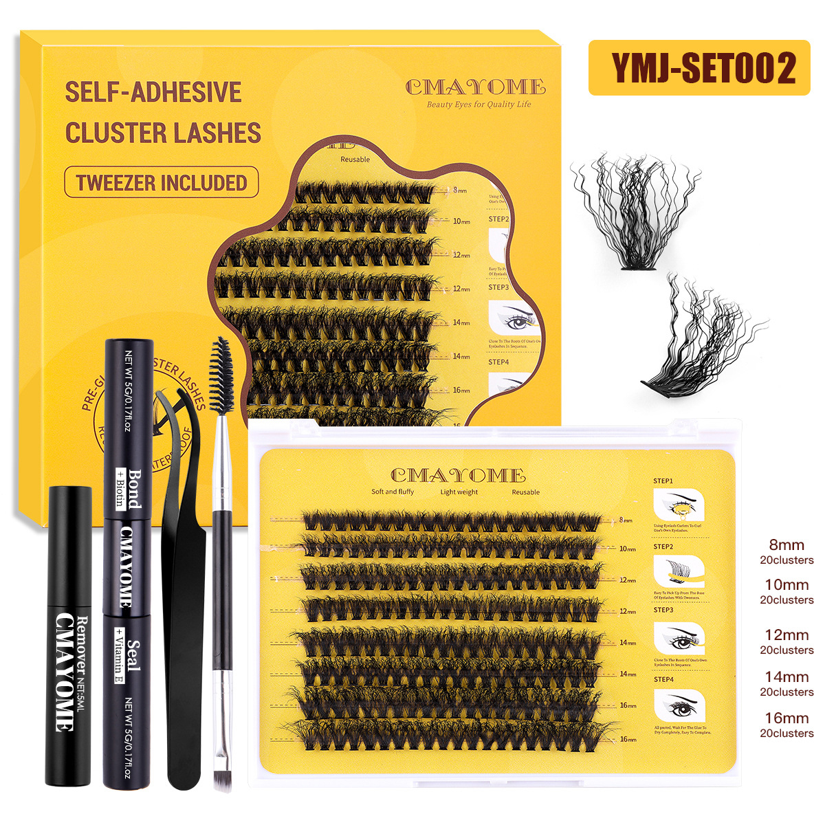 Spring Story Segmented Natural Eyelashes Set