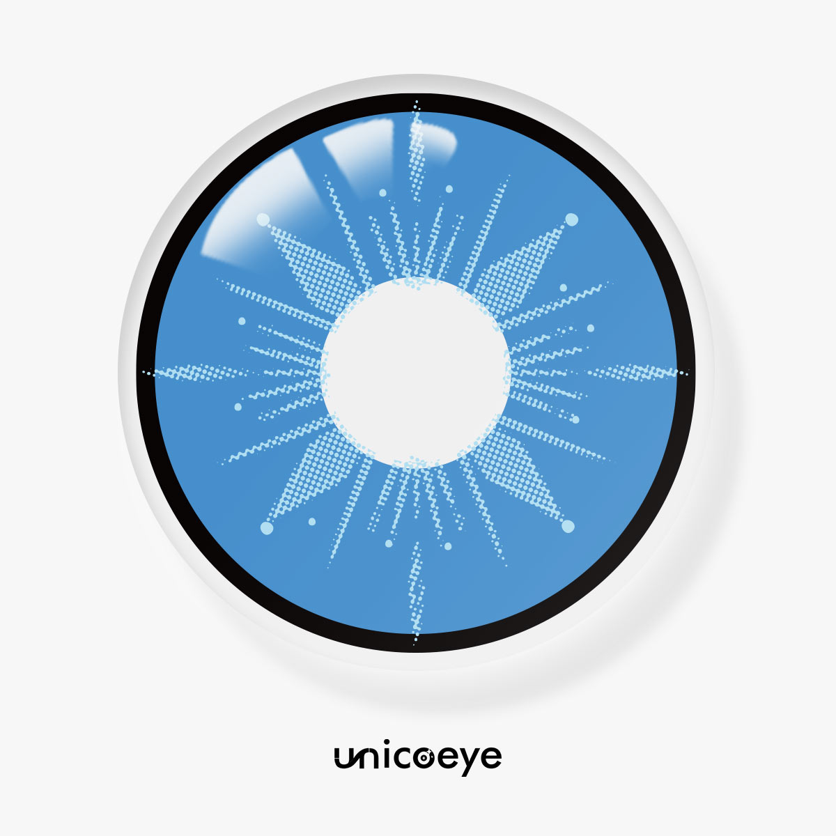 Frozen Blue Costume 6 Months Contact Lenses