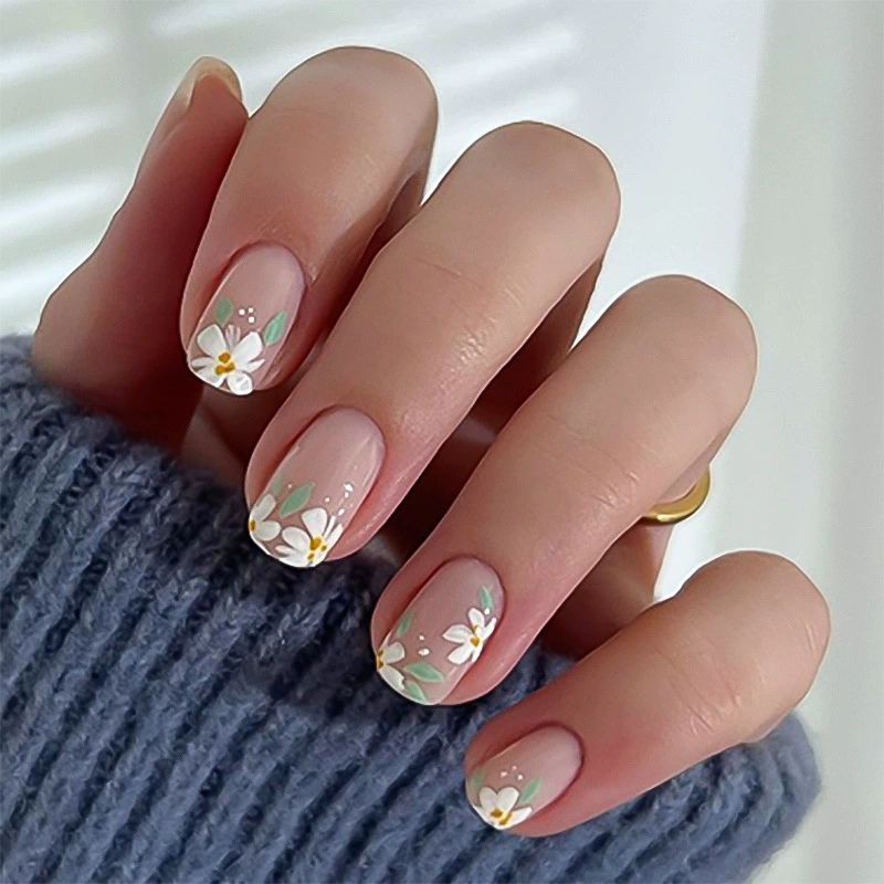 Light Flora Multicolor Nails