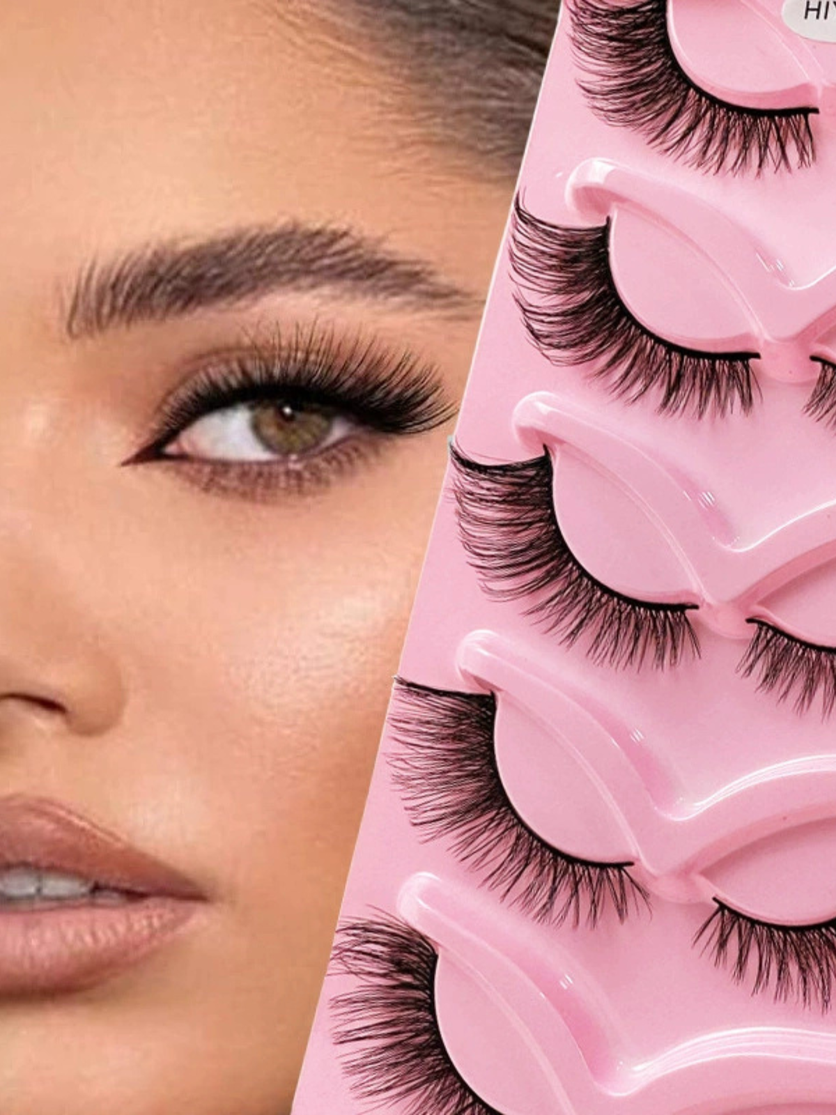 Black Pearl 5 Pairs Natural Lashes