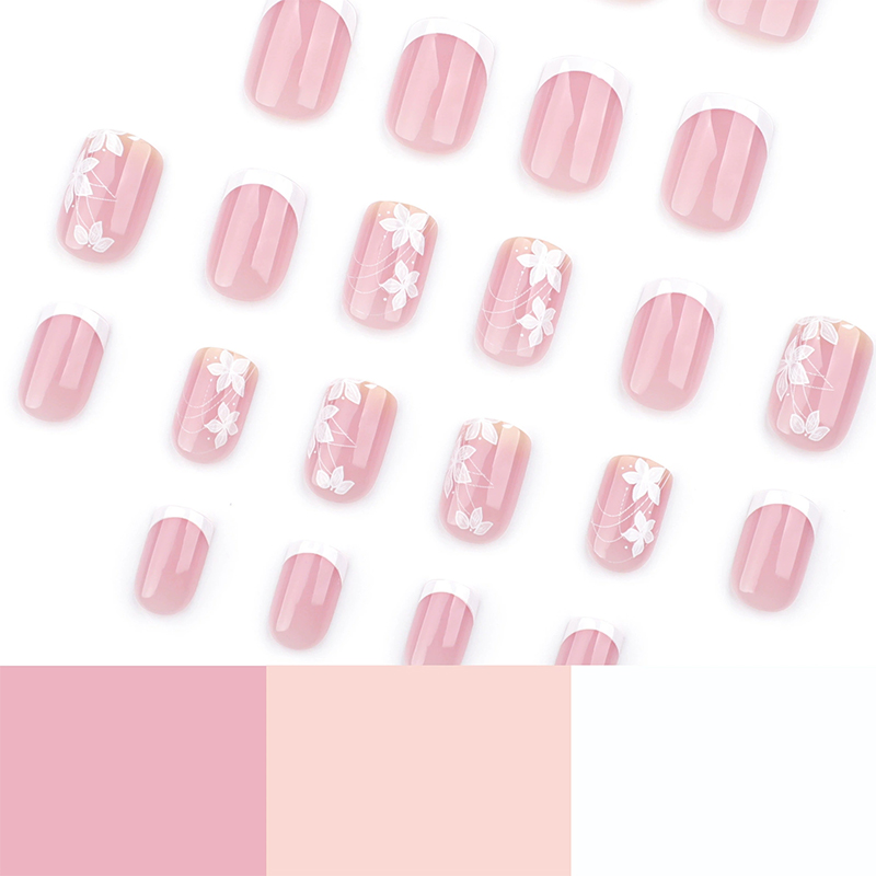 Blossom Pearl Pink Nails