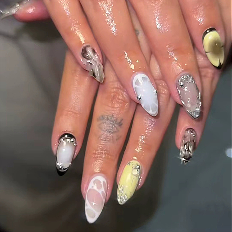 Urban Spark Multicolor Nails