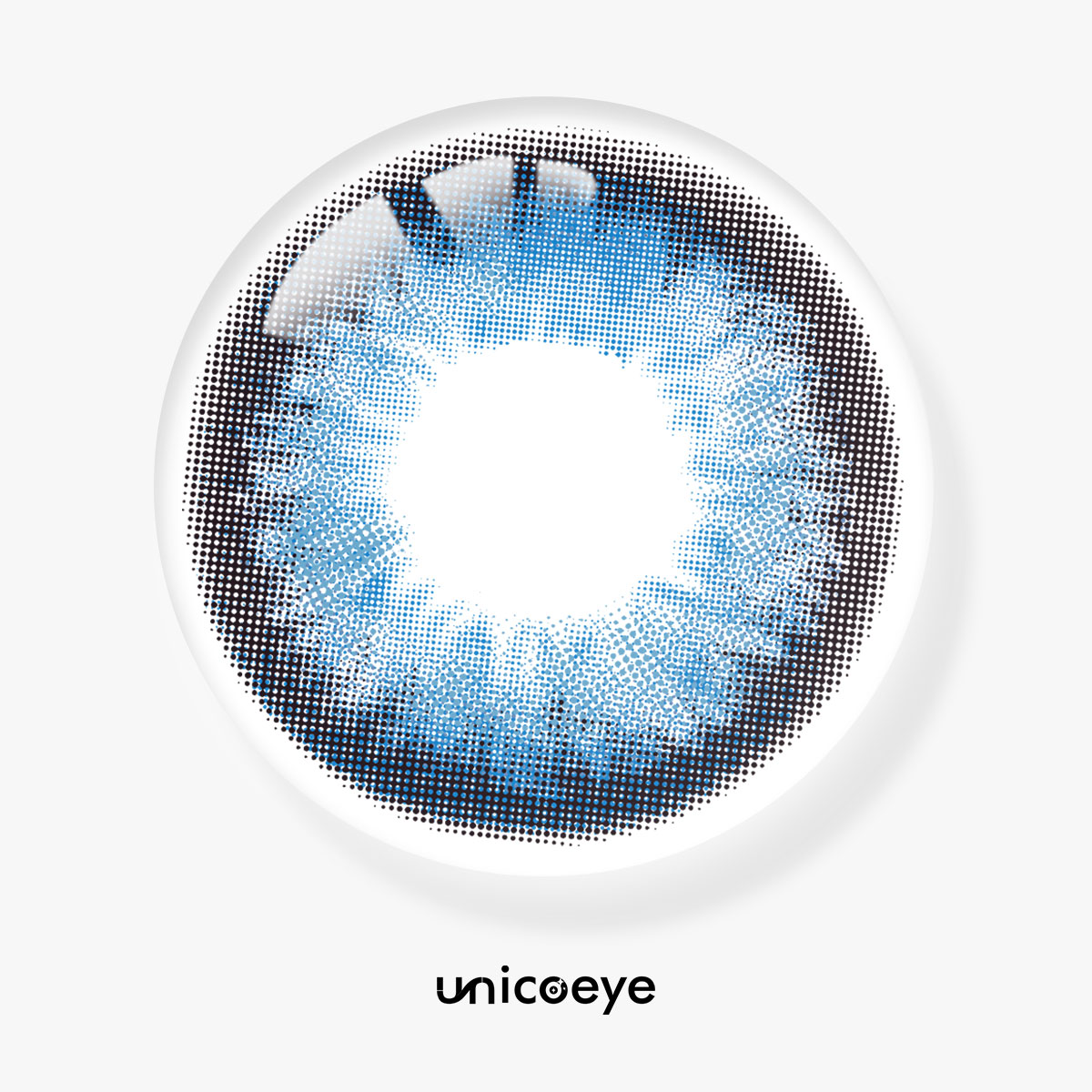 Pancake Blue 6 Months Contact Lenses